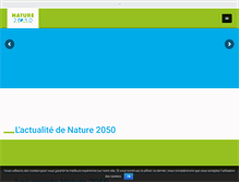 Tablet Screenshot of nature2050.com